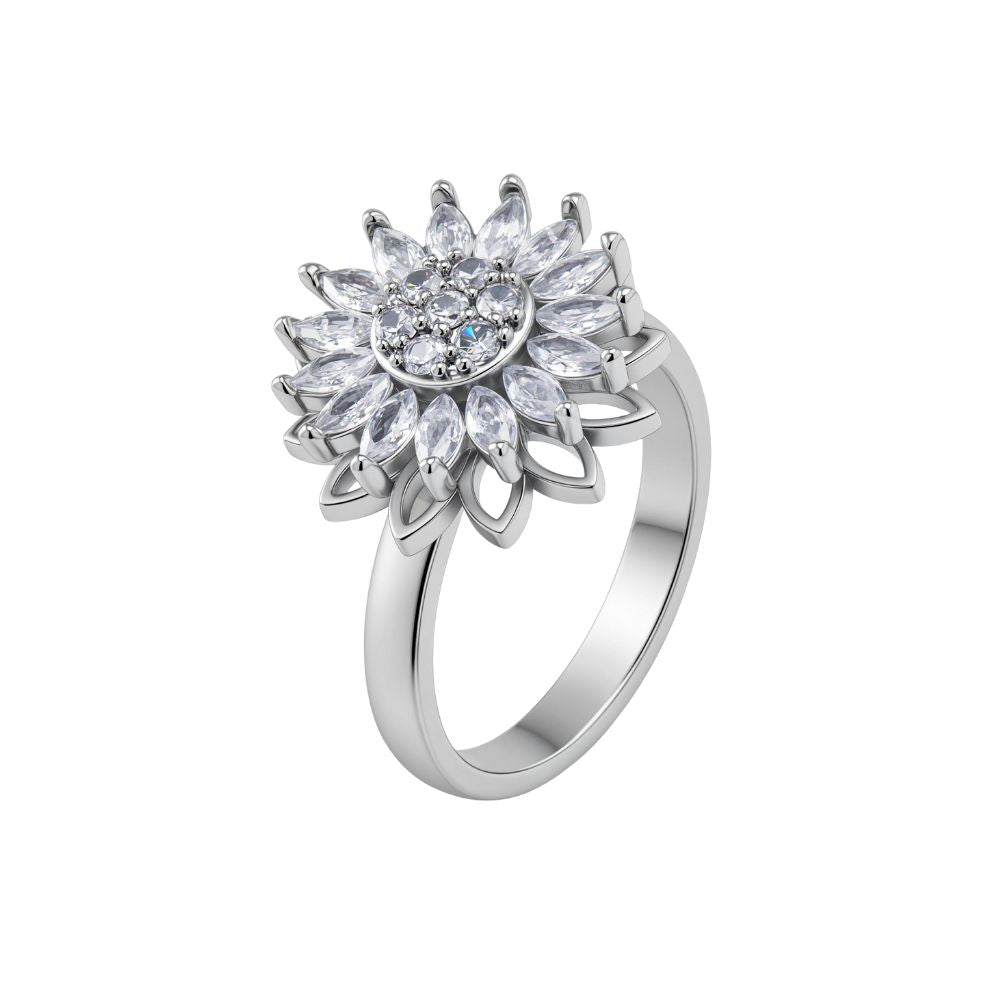Bague Spinner Tournesol